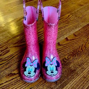 Western Chief Minnie Mouse light up Rain boots